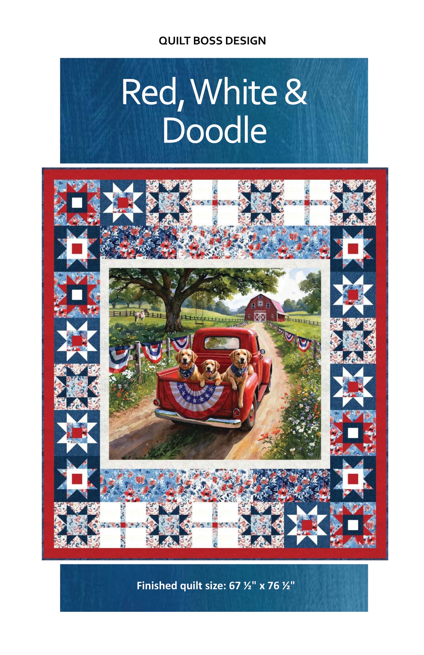 Red, White & Doodle