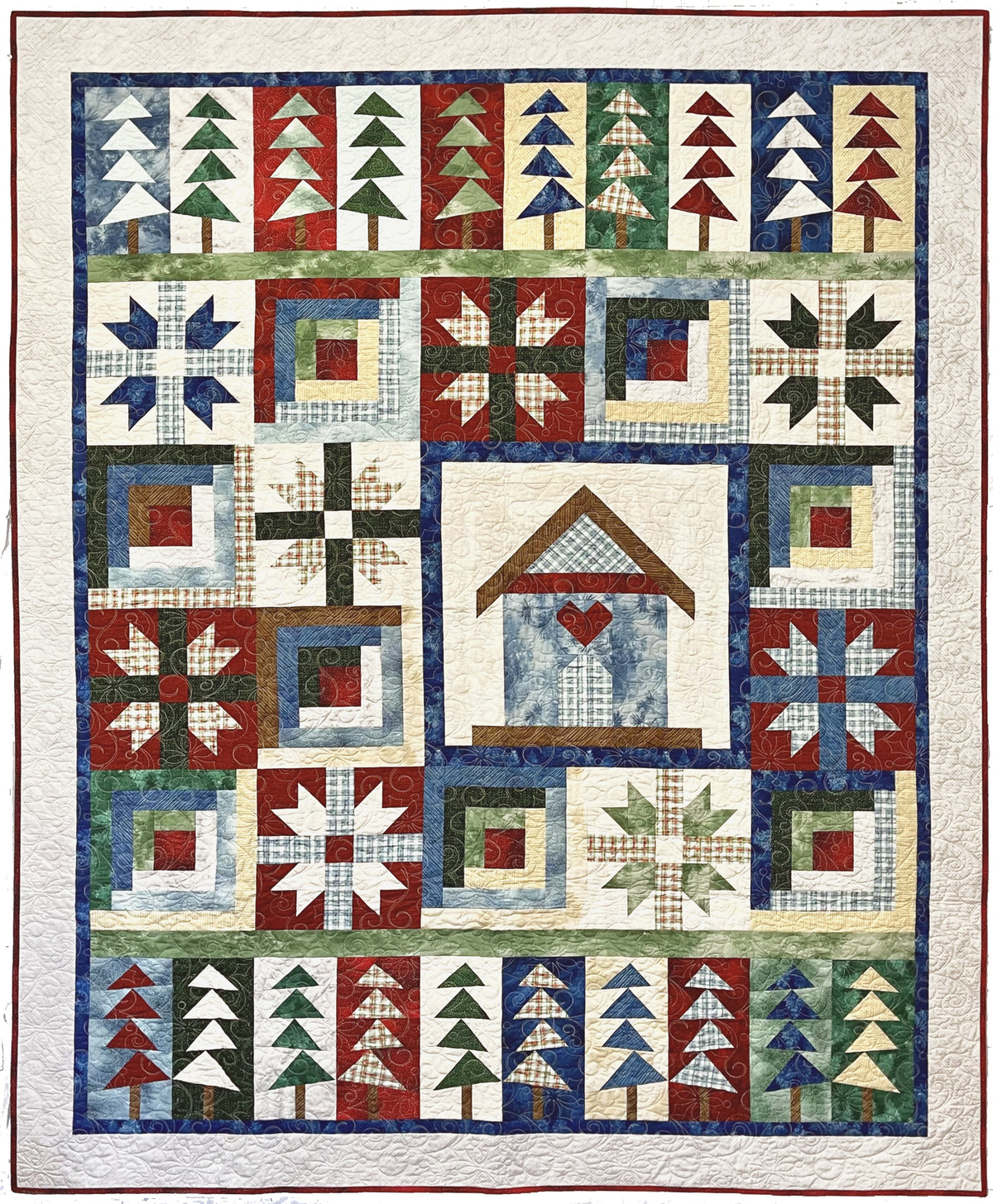 Gingerbread Woods Quilt