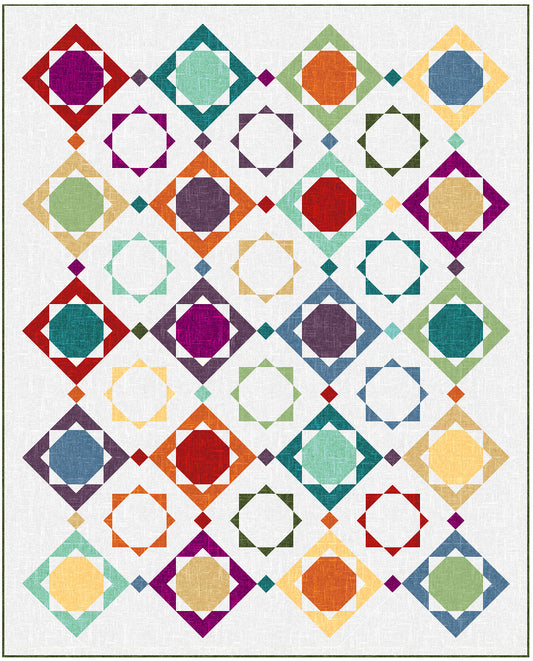 Colorful Bling Pattern Quilt Patterns – Page 4 – Quilt Boss Design