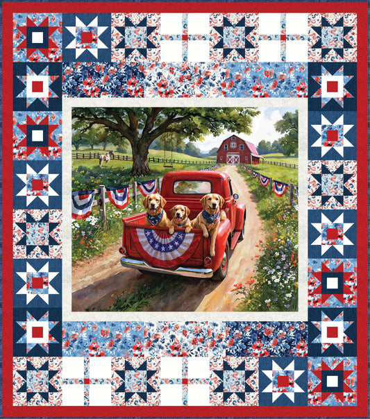 Red, White & Doodle